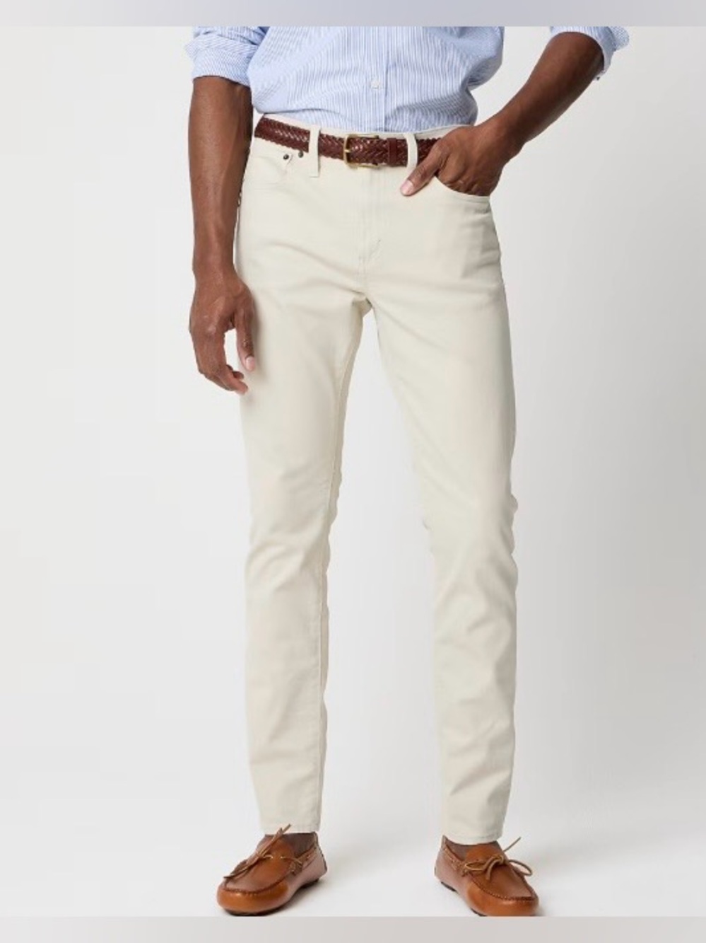J. Crew Factory Slim-Fit Garment Dyed 5 Pocket Jean